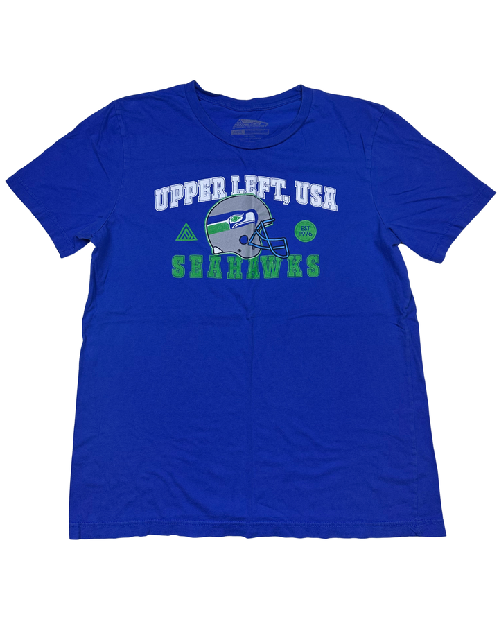 Seattle Seahawks Upper Left USA T-Shirt (large)