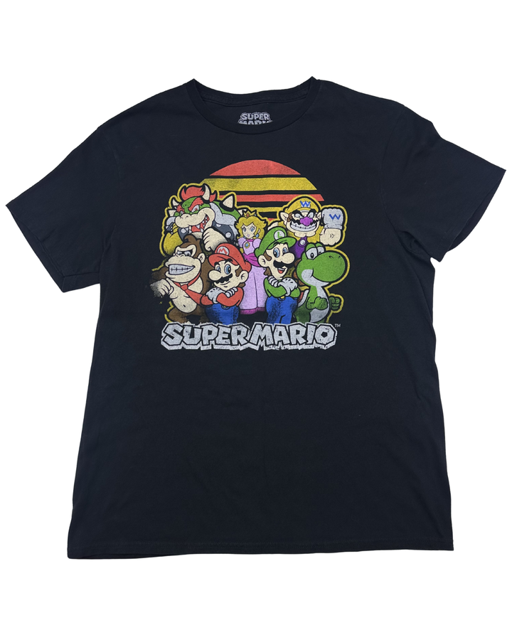 Super Mario Characters Graphic T-Shirt (Medium)