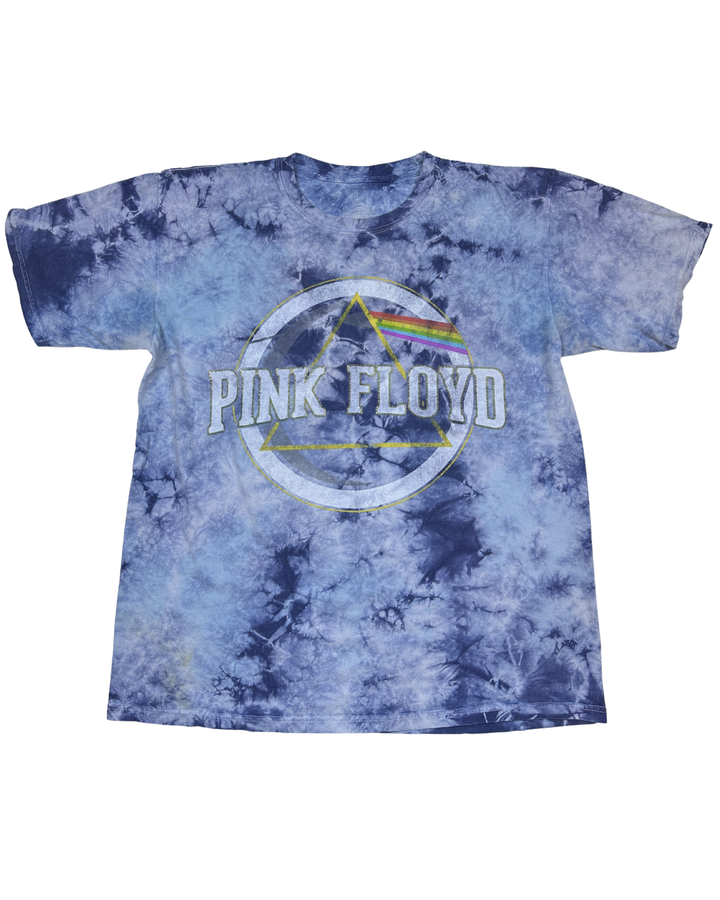 Pink Floyd Dark Side of the Moon 1973 Tour Tie-Dye T-Shirt (xl)