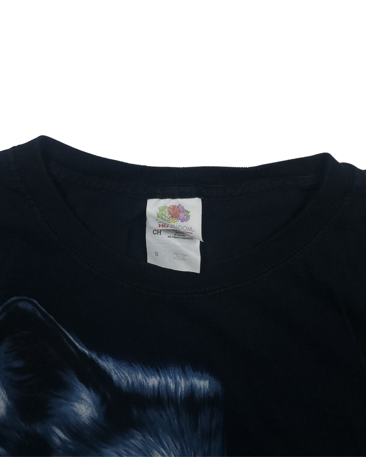 Wolf Face Graphic T-Shirt (small)