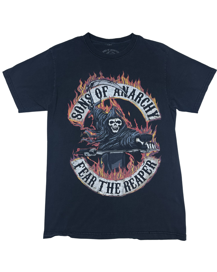 Sons of Anarchy Fear The Reaper Graphic T-Shirt (Medium)