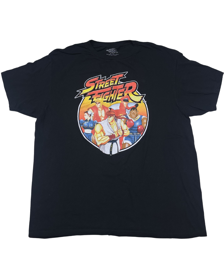 Street Fighter Characters Graphic T-Shirt (XL)