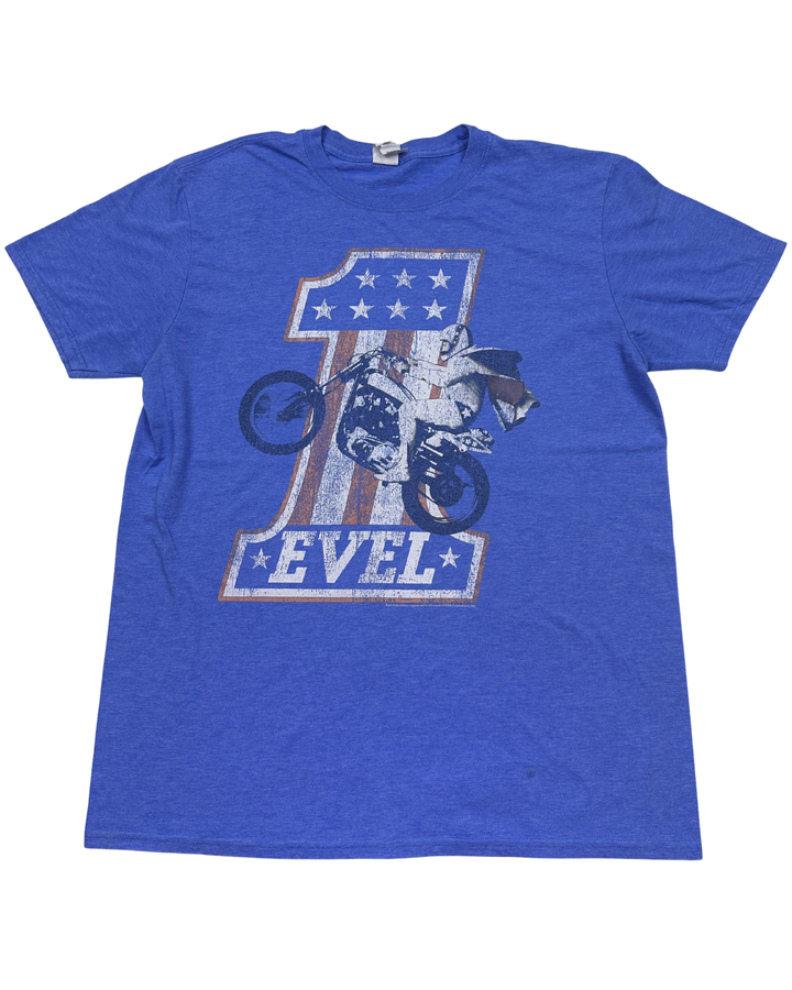 Evel Knievel Number 1 Motorcycle T-Shirt (large)