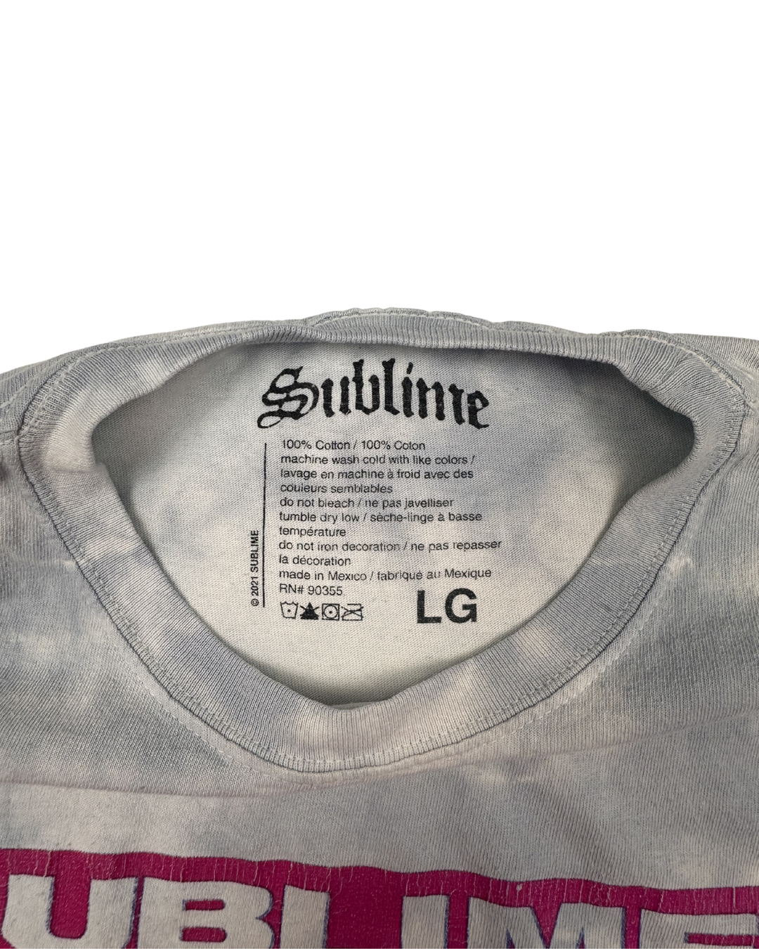 Sublime 40oz to Freedom Tie-Dye T-Shirt (large)