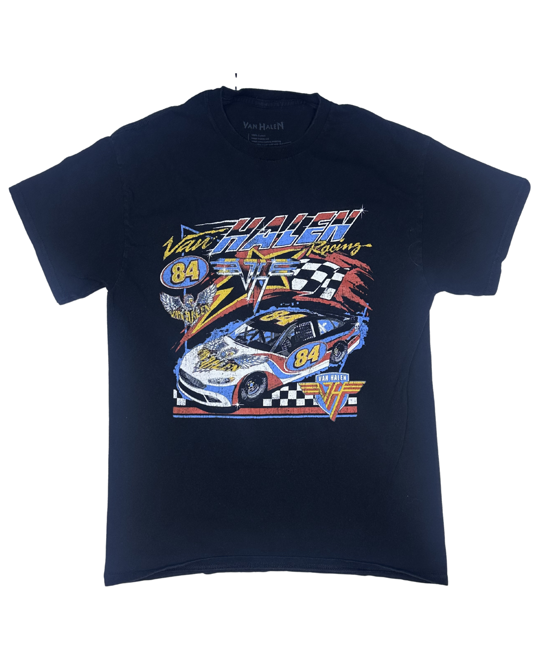 Van Halen Racing 84 Graphic T-Shirt (Medium)