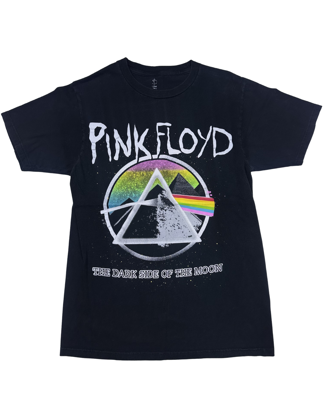 Pink Floyd Dark Side of The Moon Graphic T-Shirt (Small)