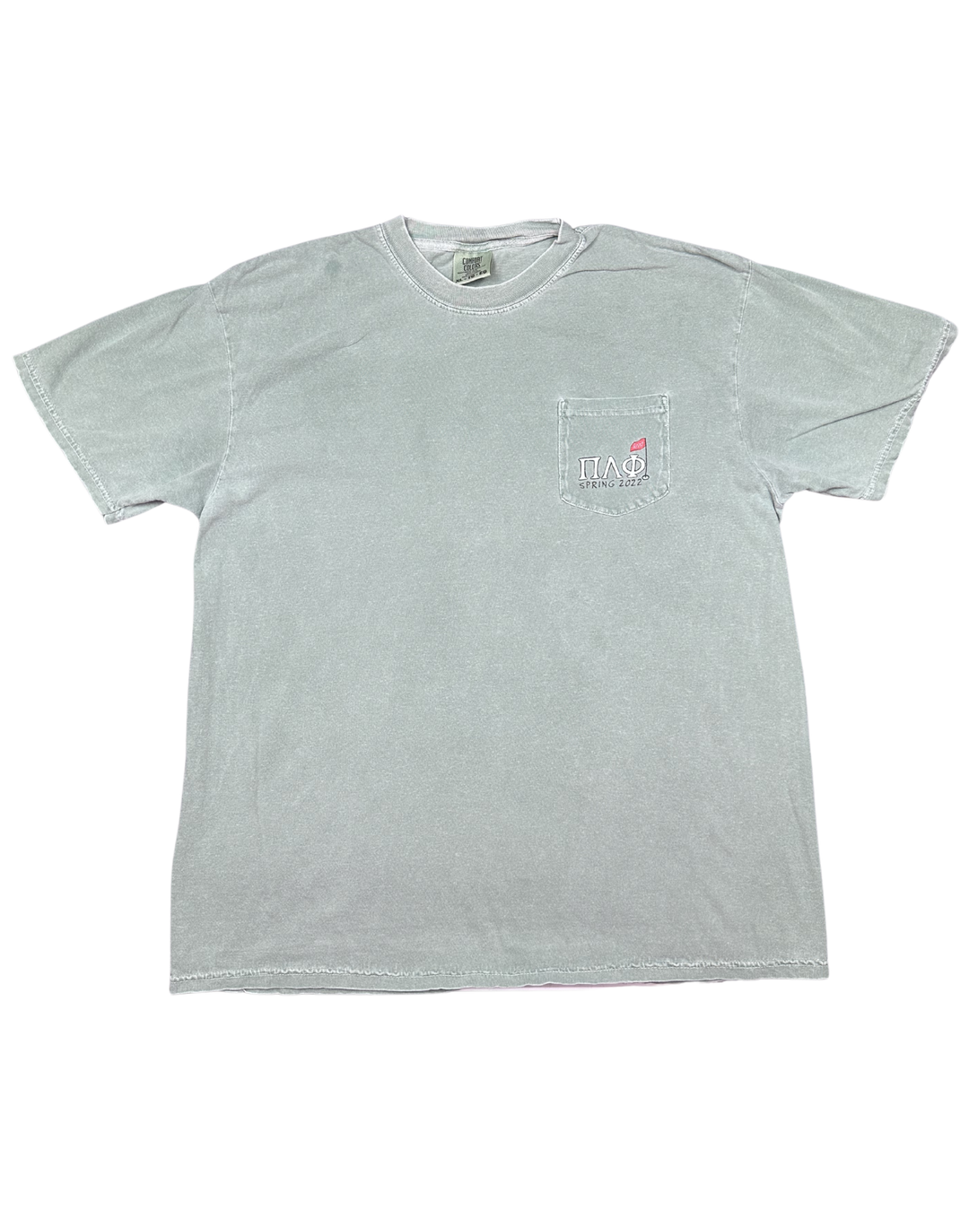 Comfort Colors Pi Lambda Phi Golf Pocket T-Shirt (XL)
