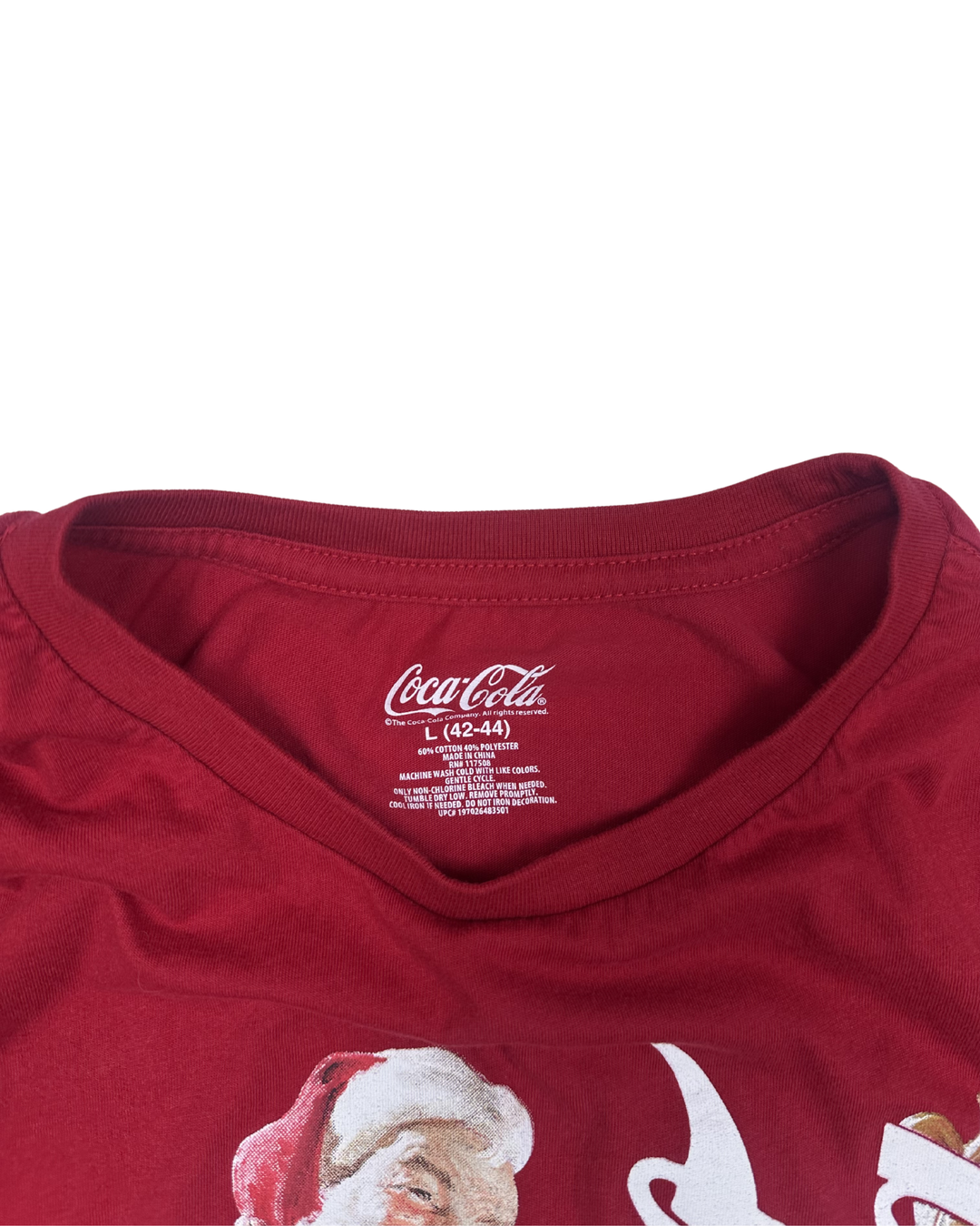 Coca-Cola Santa Graphic T-Shirt (large)