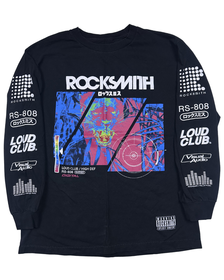 Rocksmith Loud Club RS-808 Long Sleeve Graphic T-Shirt (large)