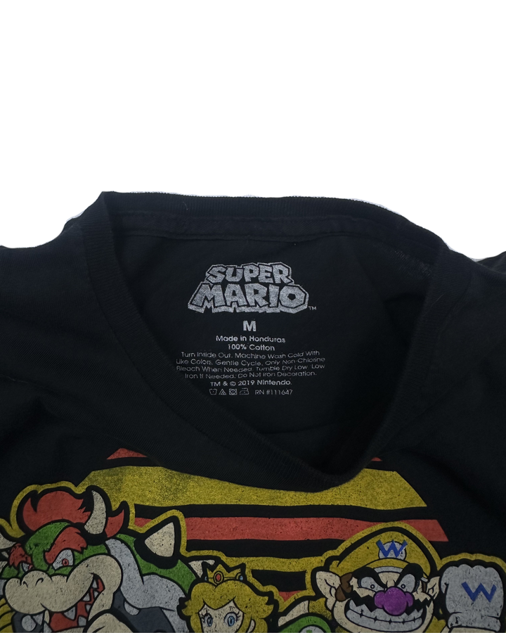 Super Mario Characters Graphic T-Shirt (Medium)