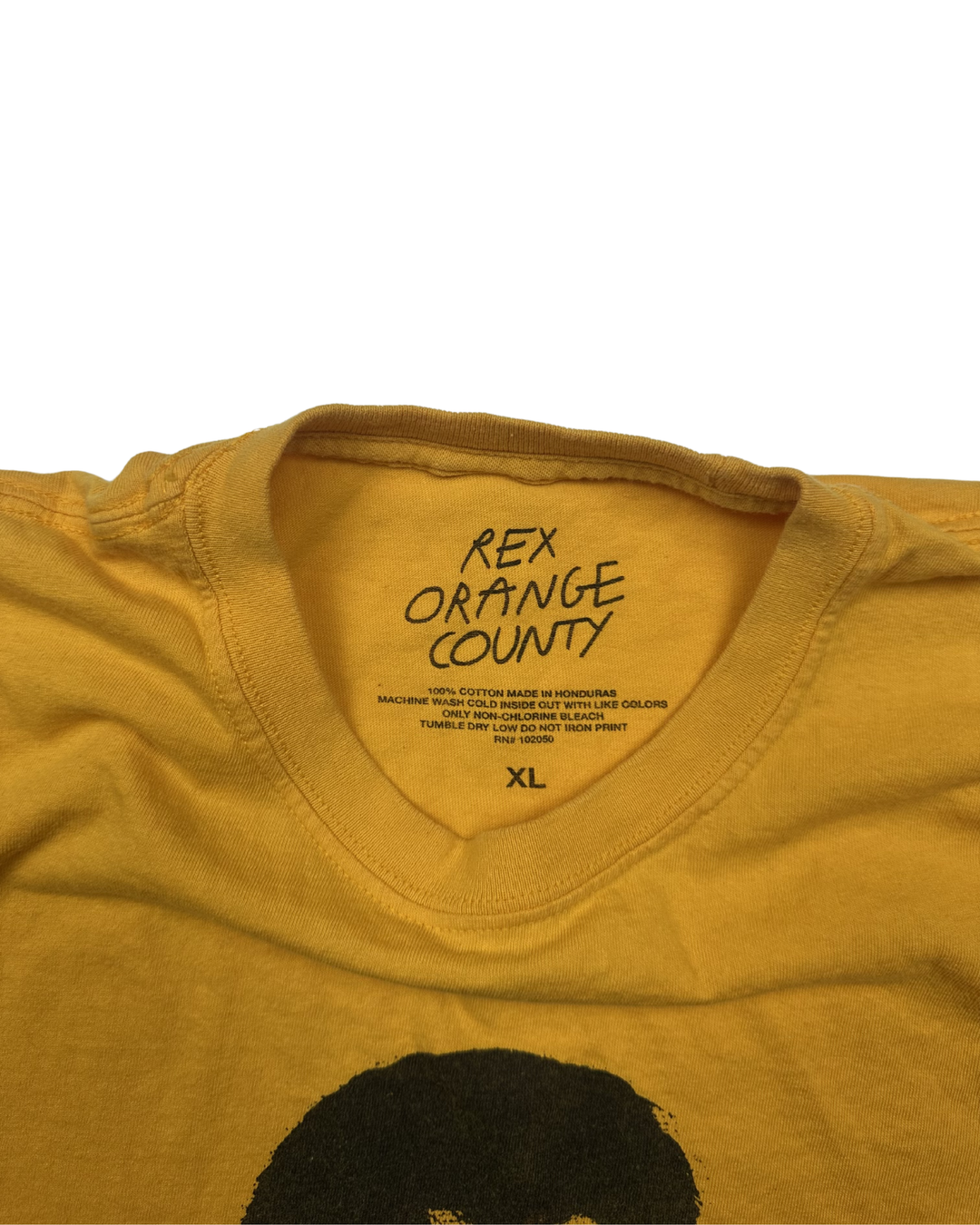 Rex Orange County Face Graphic T-Shirt (XL)