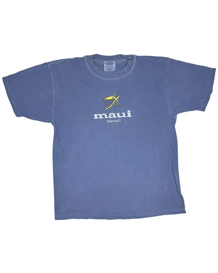 Comfort Colors Maui Hawaii Graphic T-Shirt (Large)