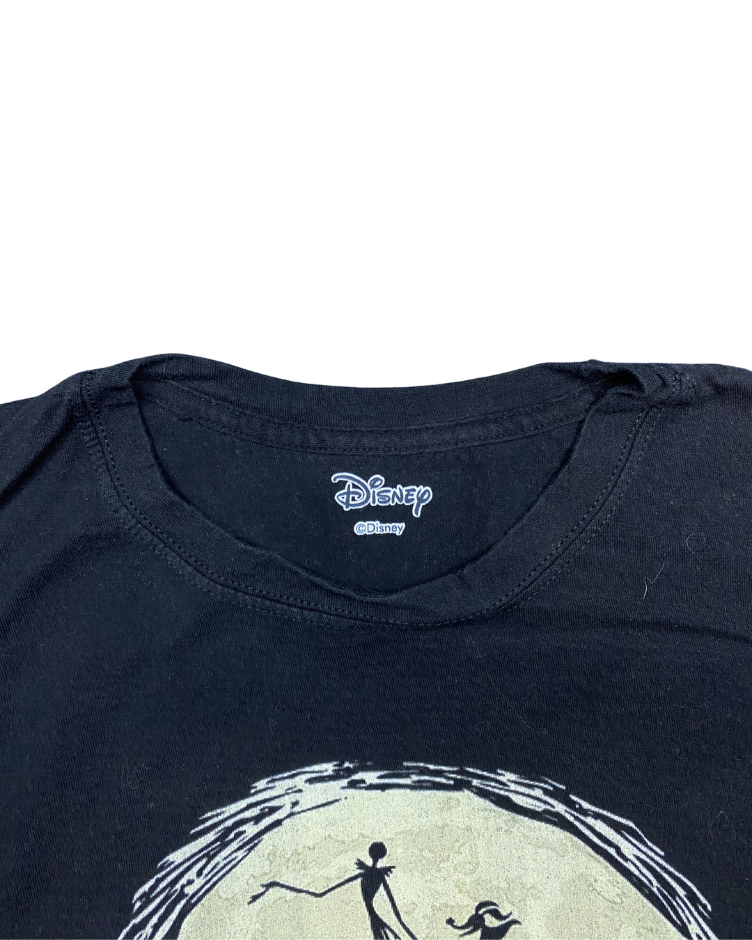 Disney The Nightmare Before Christmas Jack Skellington & Oogie Boogie Graphic T-Shirt (Medium)