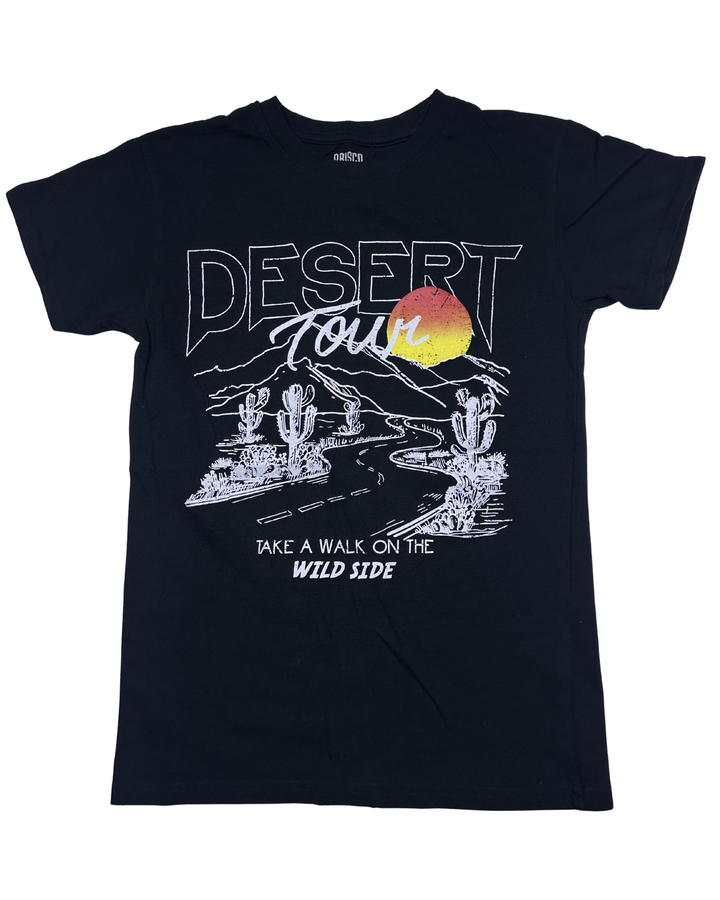 Brisco Brands Desert Tour Graphic T-Shirt (Small)