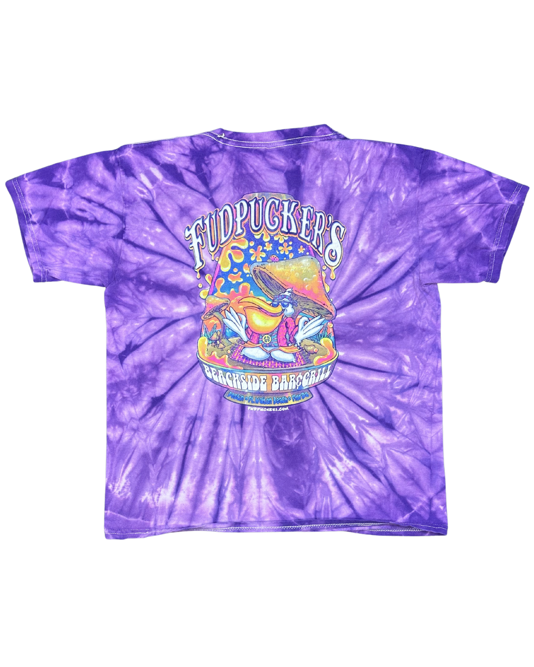 Fudpucker's Beachside Bar & Grill Tie Dye T-Shirt (Large)