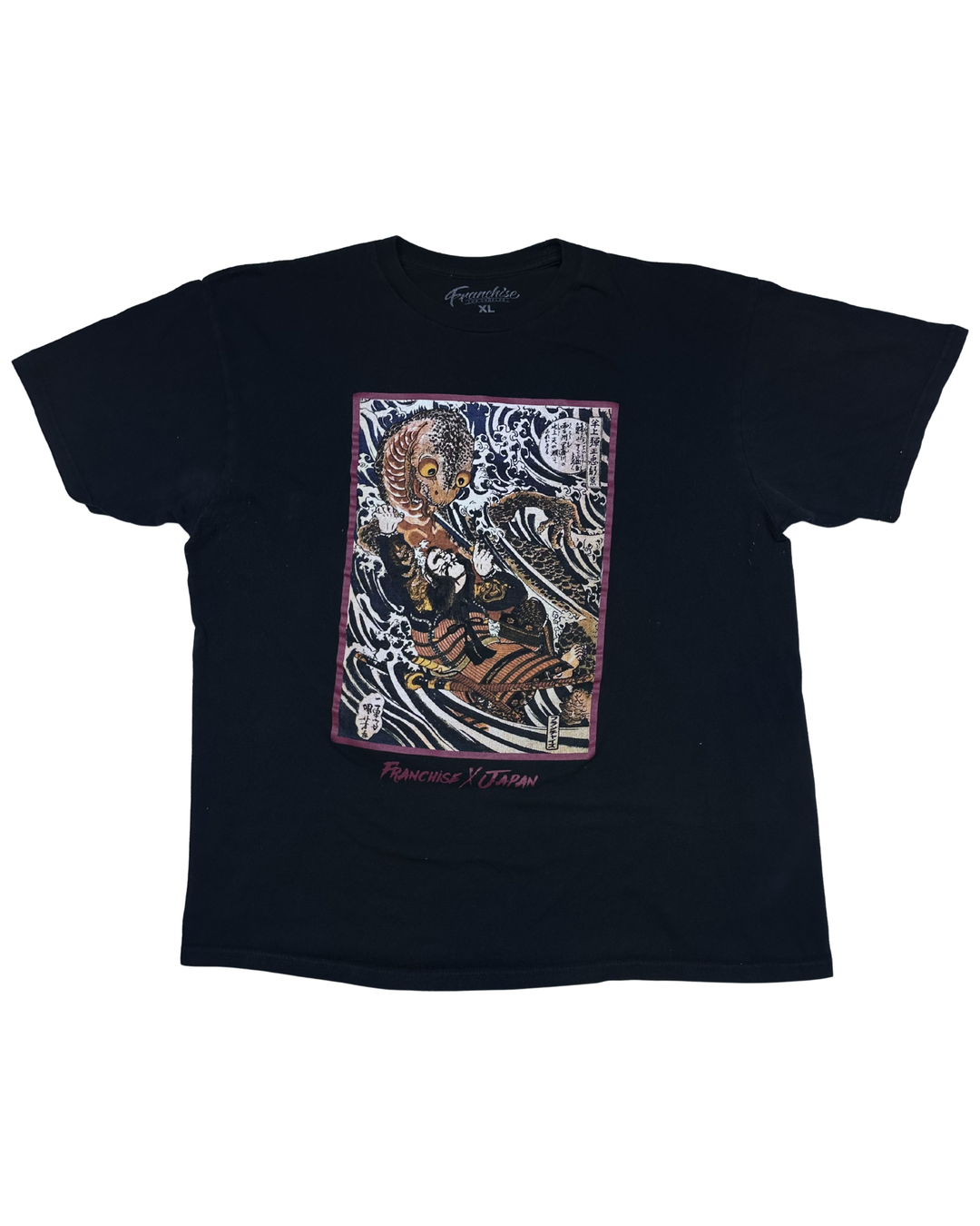 Franchise LA Francisco V Japan Samurai Graphic T-Shirt (XL)