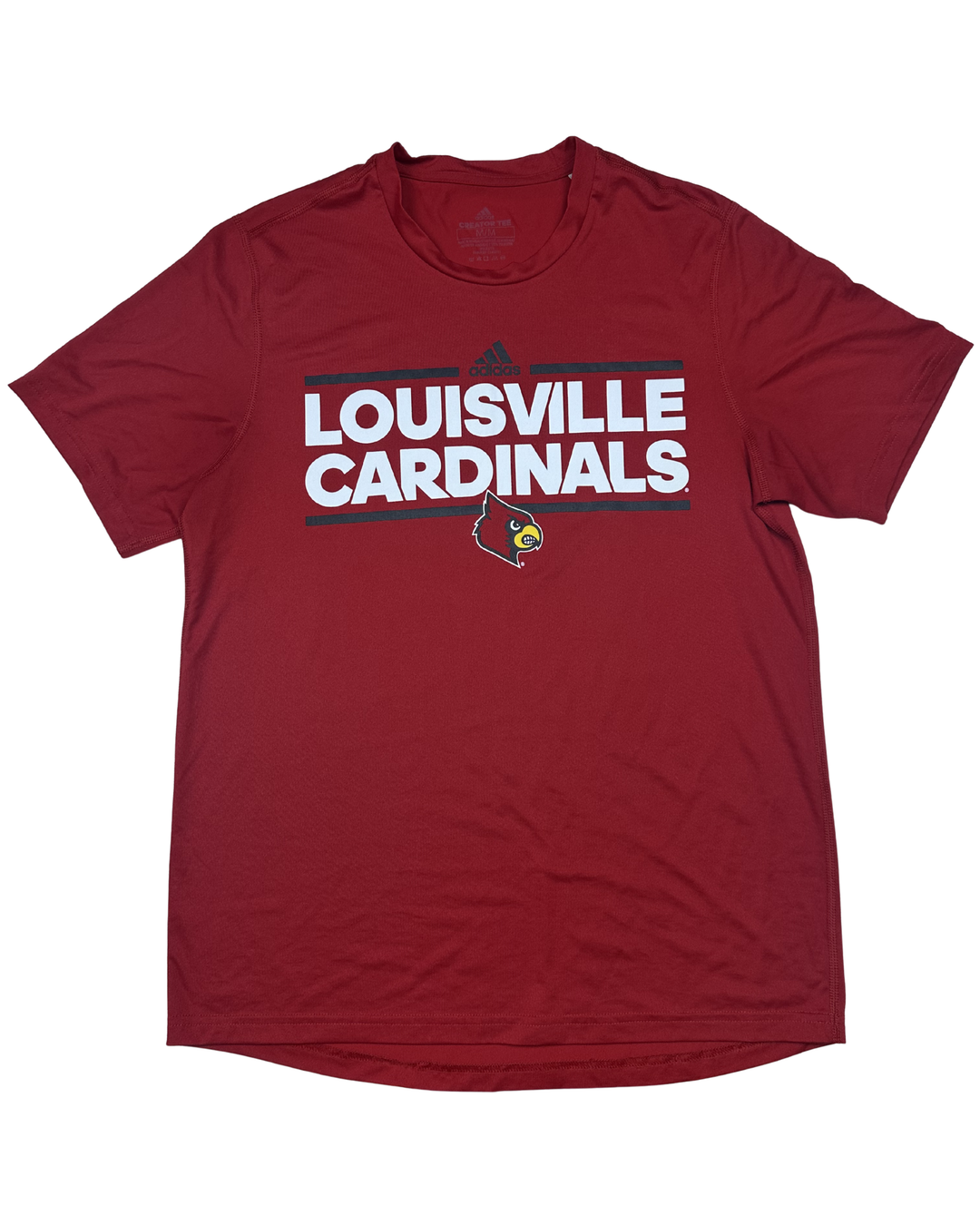 Adidas Louisville Cardinals Graphic T-Shirt (Medium)
