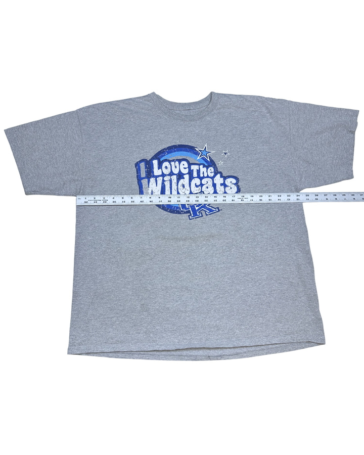 Kentucky I Love The Wildcats Graphic T-Shirt (XL)