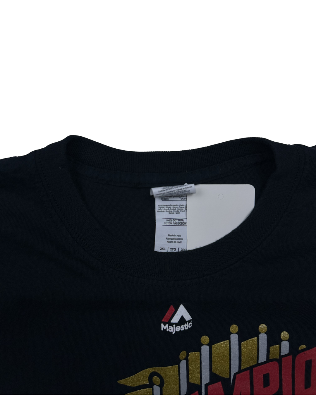 Majestic Chicago Cubs 2016 World Series Champions T-Shirt (2XL)