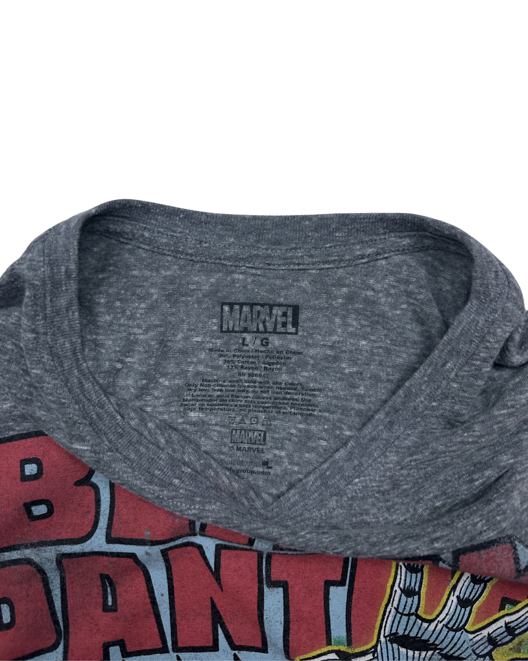 Marvel Black Panther Comic Graphic T-Shirt (Large)