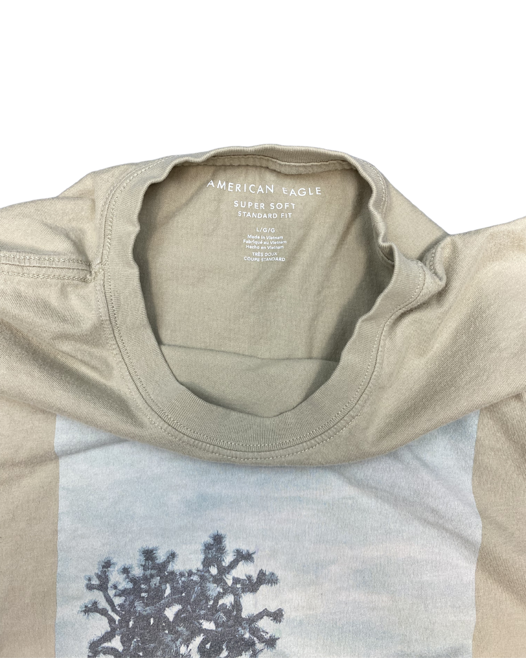 American Eagle Joshua Tree Graphic Long Sleeve T-Shirt (Large)