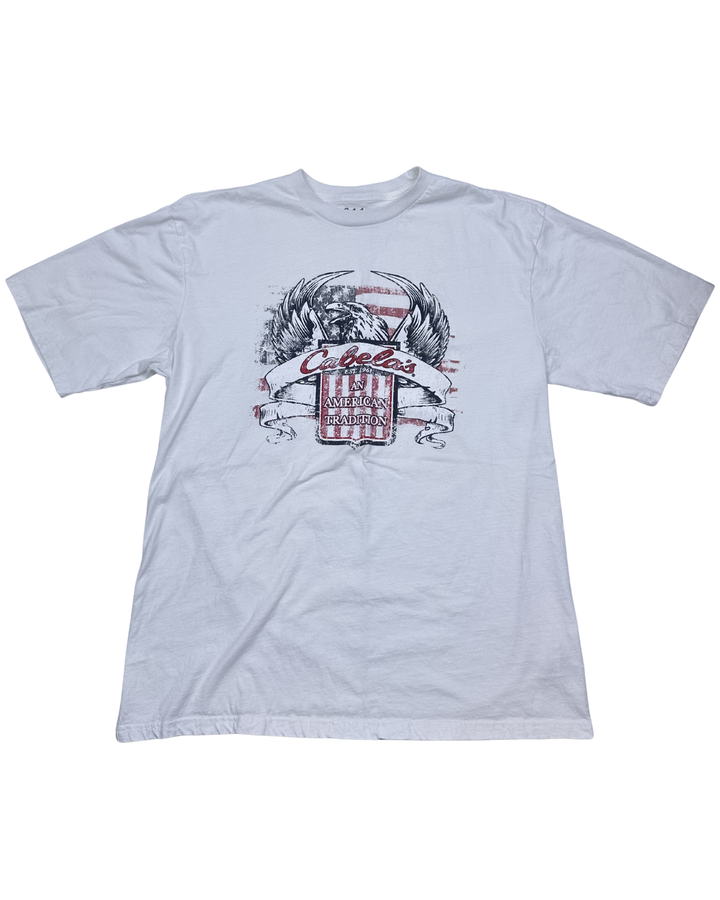 Cabela's American Eagle Graphic T-Shirt (large)