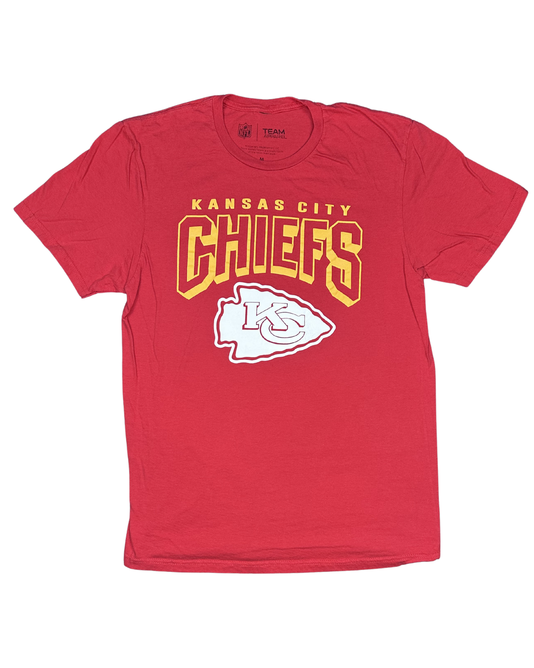 NFL Team Apparel Kansas City Chiefs Graphic T-Shirt (Medium)