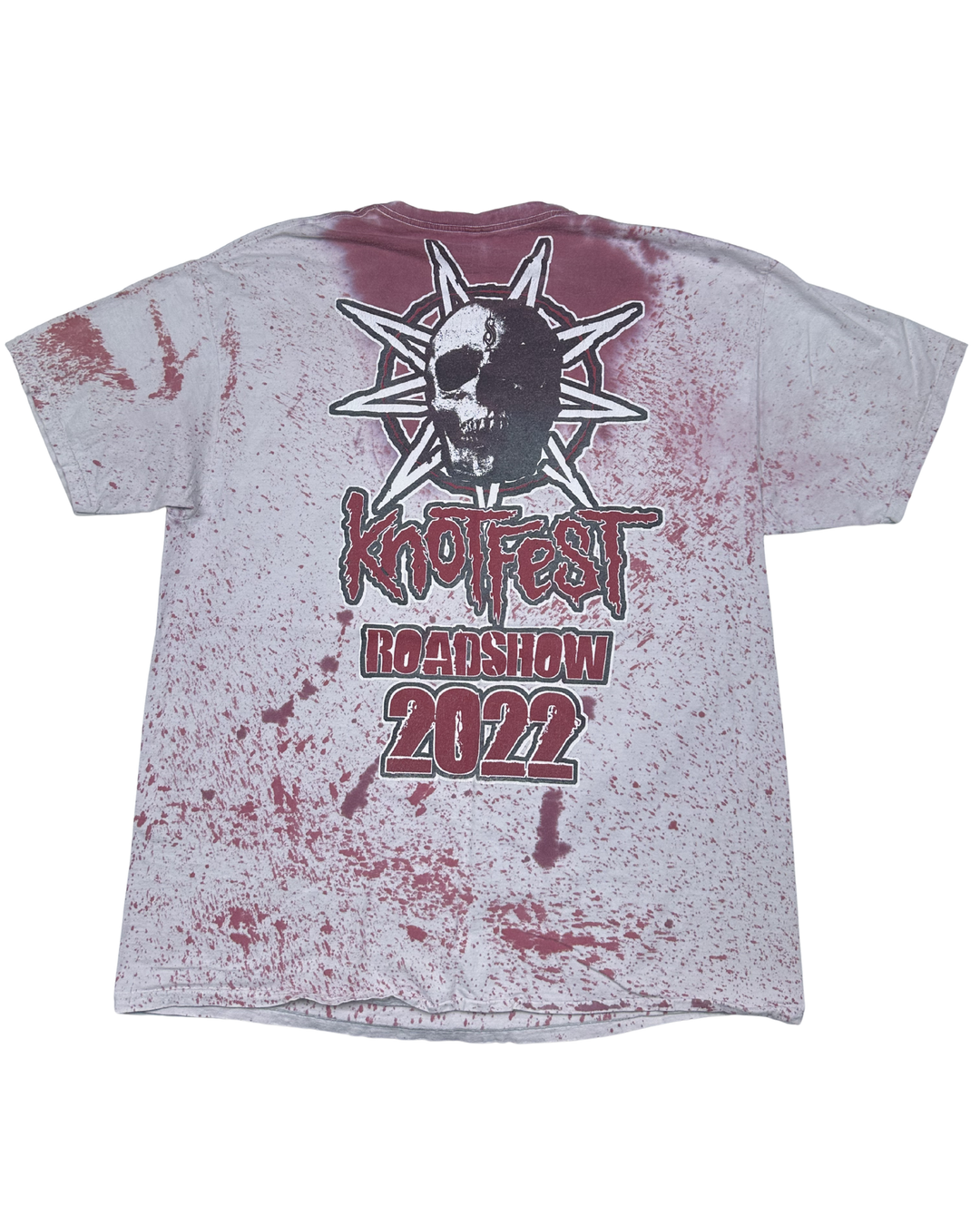 Knotfest Roadshow 2022 Bleached Graphic T-Shirt (XL)