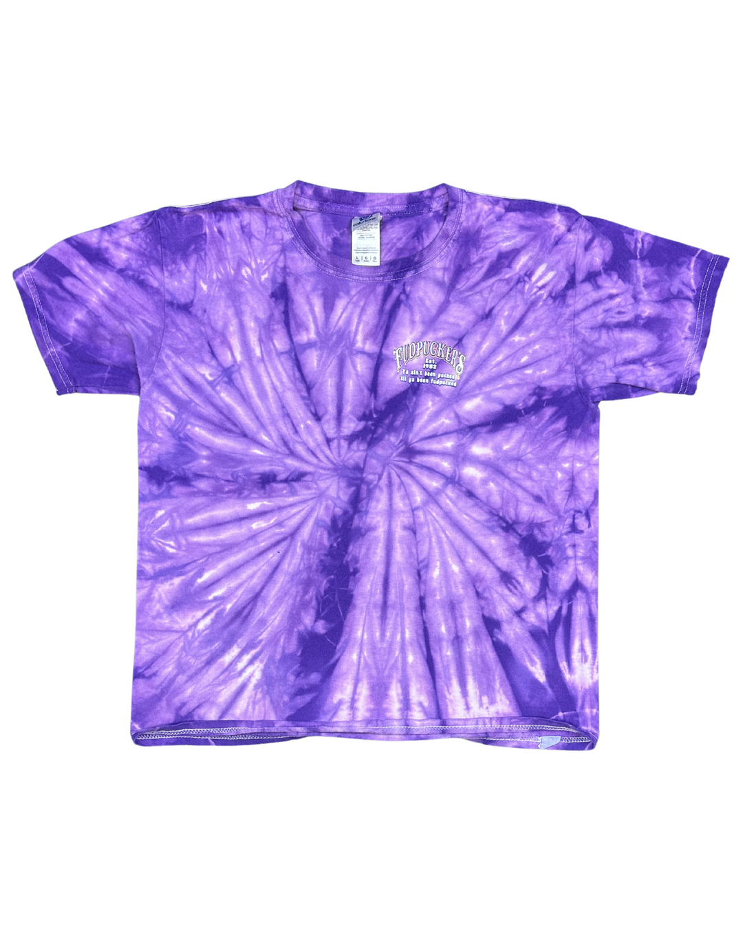 Fudpucker's Beachside Bar & Grill Tie Dye T-Shirt (Large)
