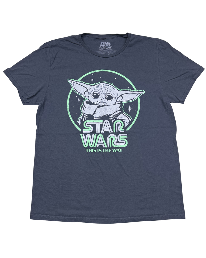 Star Wars The Mandalorian Grogu This Is The Way T-Shirt (Large)