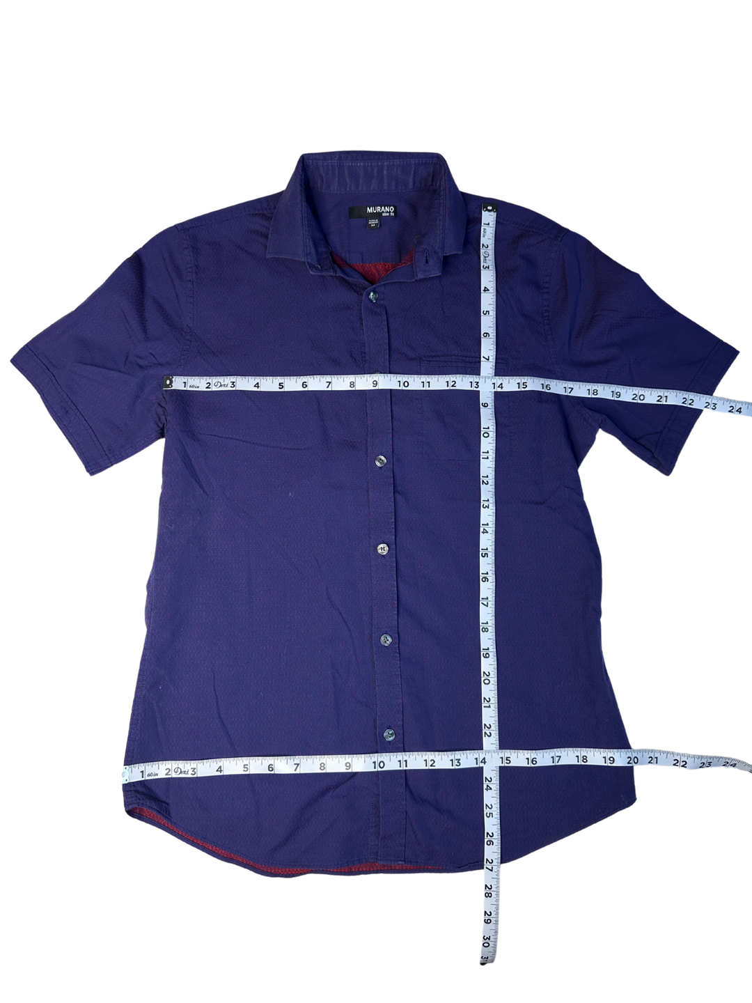 Murano Short Sleeve Button-Up (medium)