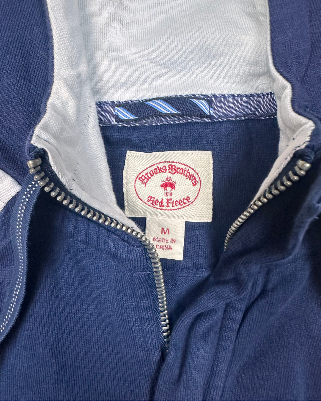 Brooks Brothers Quarter-Zip Hoodie (medium)