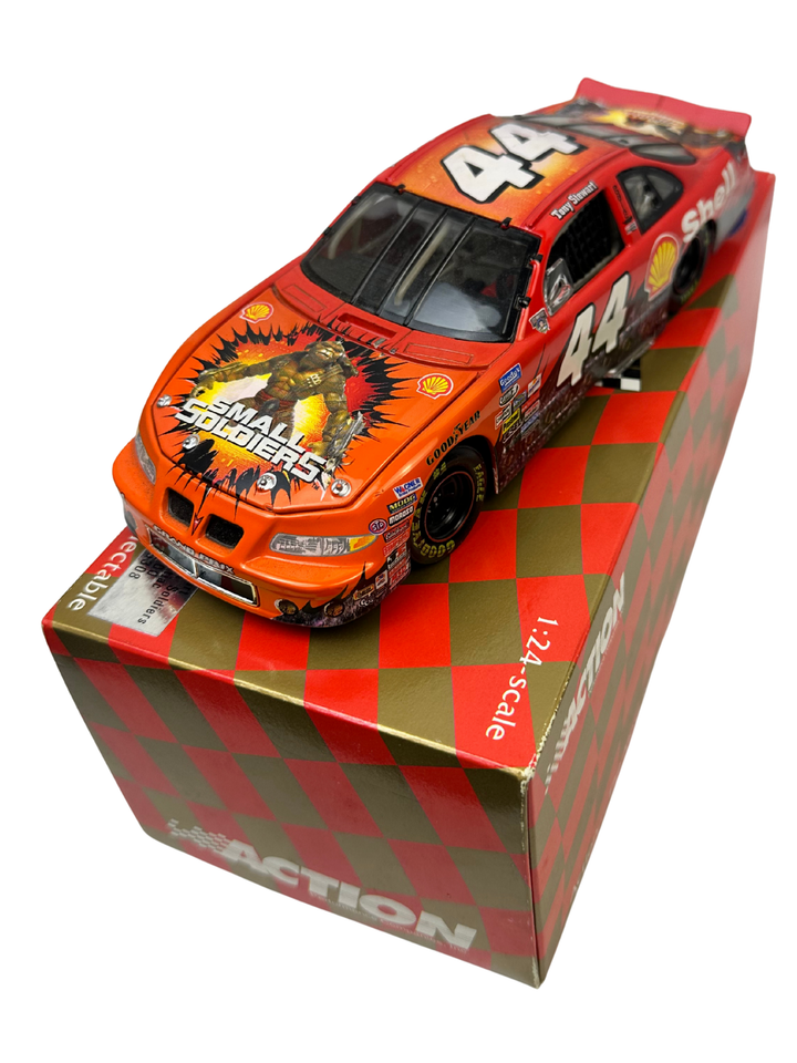 Tony Stewart #44 Small Soldiers Vintage 1998 NASCAR Diecast 1:24 Scale Car Bank
