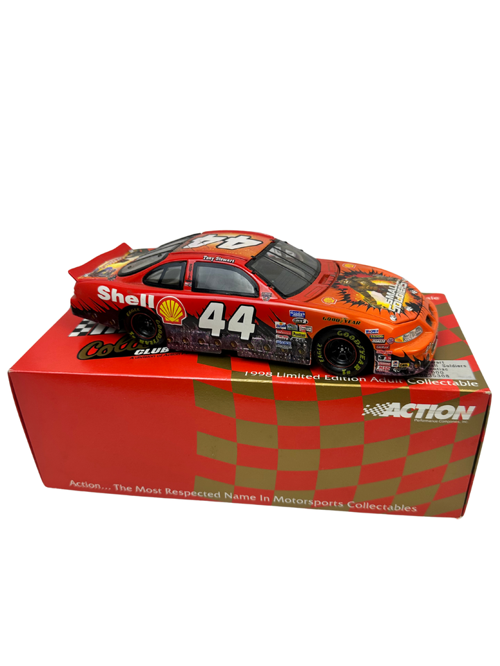 Tony Stewart #44 Small Soldiers Vintage 1998 NASCAR Diecast 1:24 Scale Car Bank