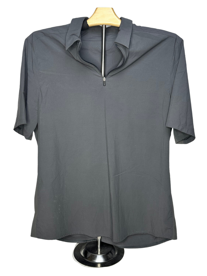Lululemon Quarter Zip Short Sleeve Pullover (large)
