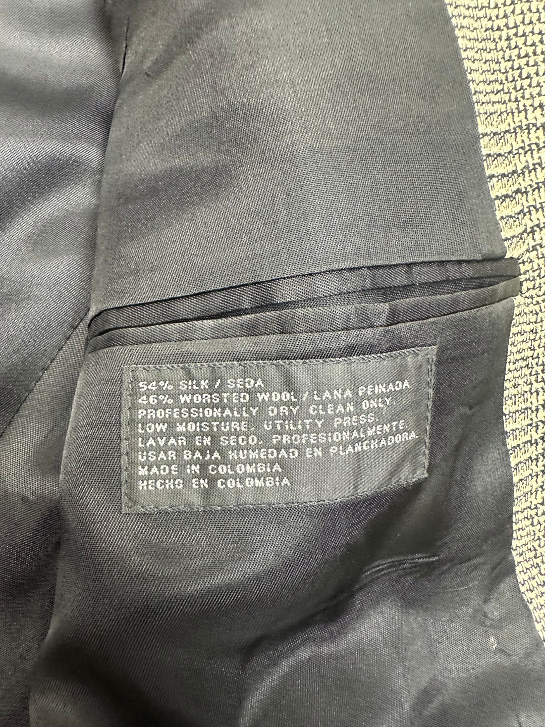 Stafford Wool Sport Coat 40R