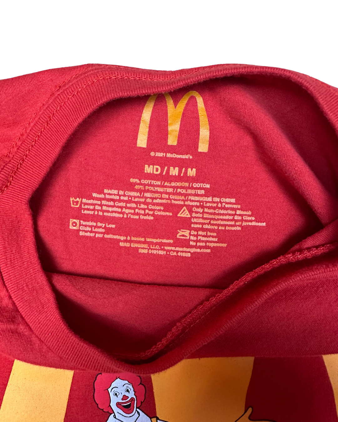 McDonald's T-shirt (Women's Medium)