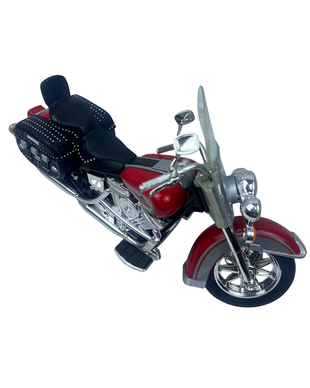 1994 Buddy Harley-Davidson Motorcycle Classic Cruiser Red 11.5" L