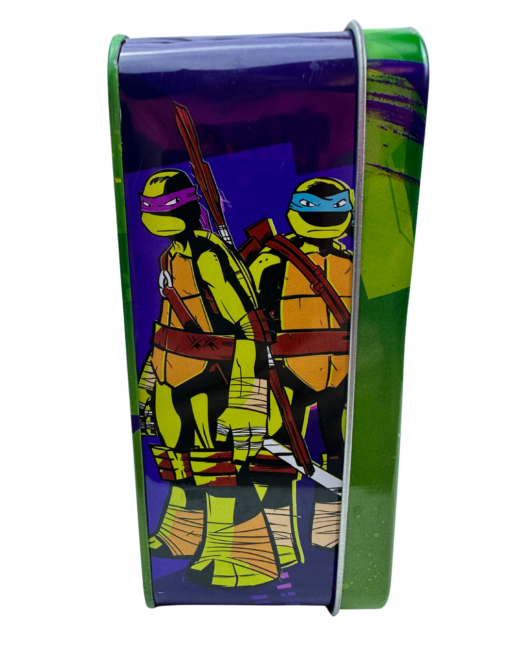 Teenage Mutant Ninja Turtles 3D Metal Tin Lunch Crayon Box Case Container 2015