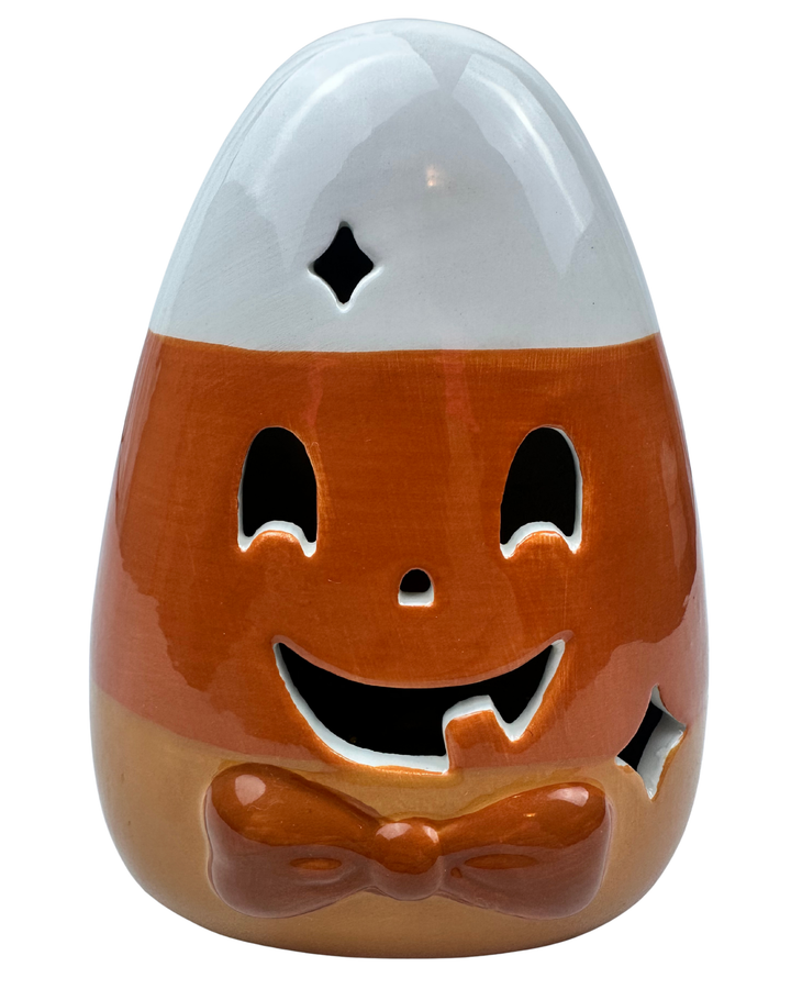 Ceramic 5in Light Up Candy Corn