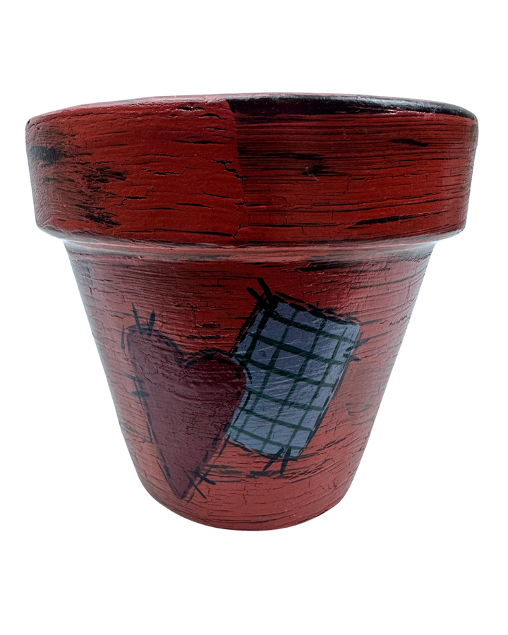 Hand Painted Ceramic Halloween Plant Pot