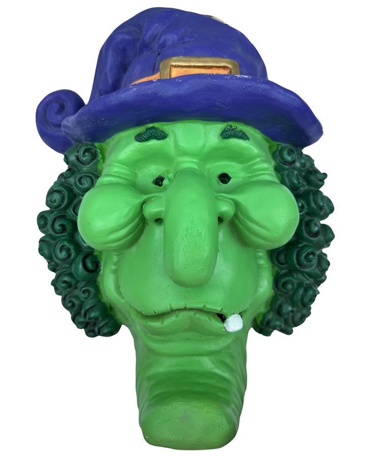 Lifelike Scary Halloween Plastic CACKLING WITCH