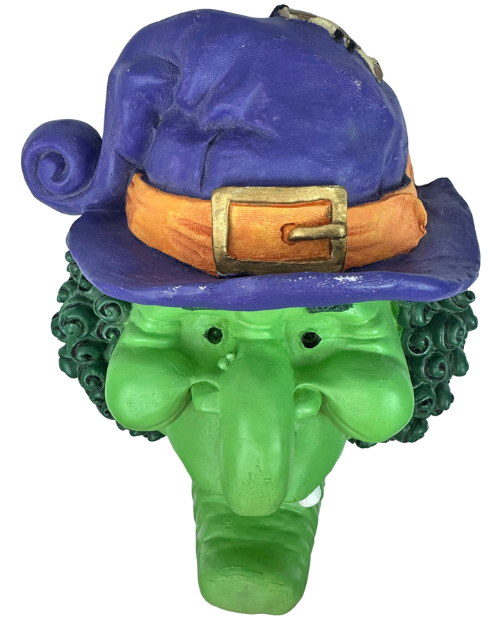 Lifelike Scary Halloween Plastic CACKLING WITCH