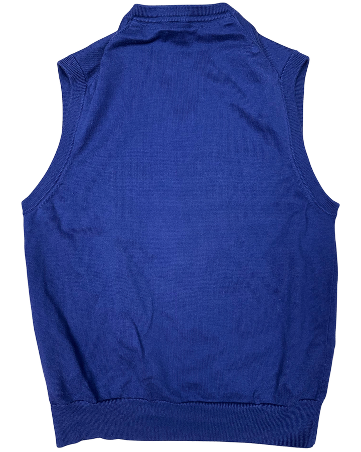 Brooks Brothers Navy Blue V-Neck Sweater Vest (small)