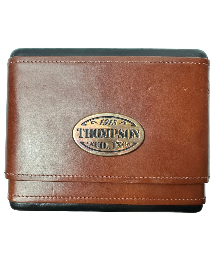 1915 Thompson & Co. Inc. TRAVEL Humidor Cigar Case Leather