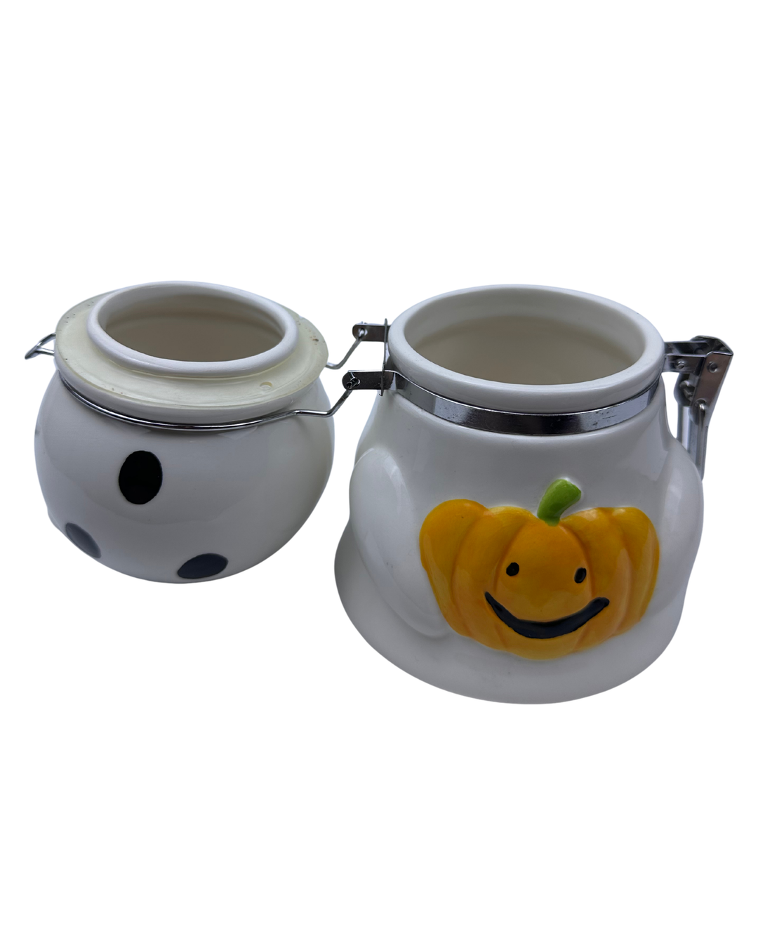 Ceramic Hinged Ghost Jar