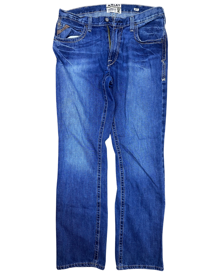 Ariat Straight Fit Straight Leg M5 Jeans (36x36)
