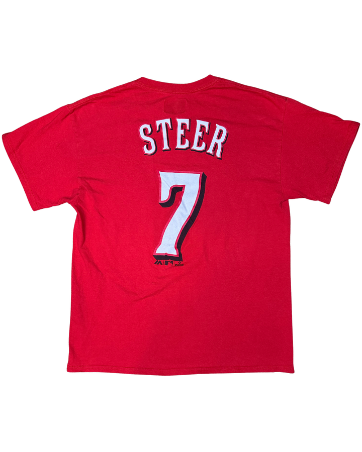 Cincinnati Reds Spencer Steer T-Shirt (large)