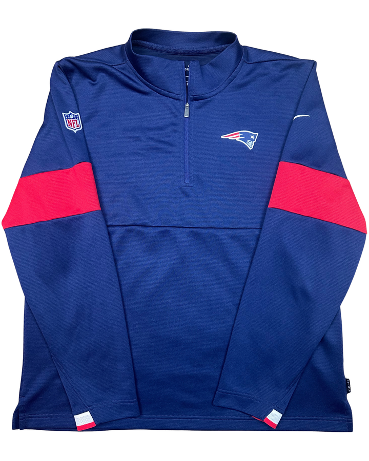 Nike New England Patriots Dri-Fit Pullover (large)
