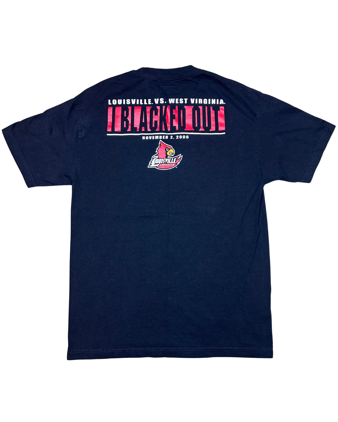University of Louisville Blackout 2006 T-Shirt (large)
